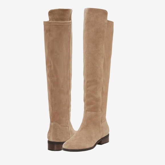 New Lucky Brand Women's Calypso Boot Suede In Dune